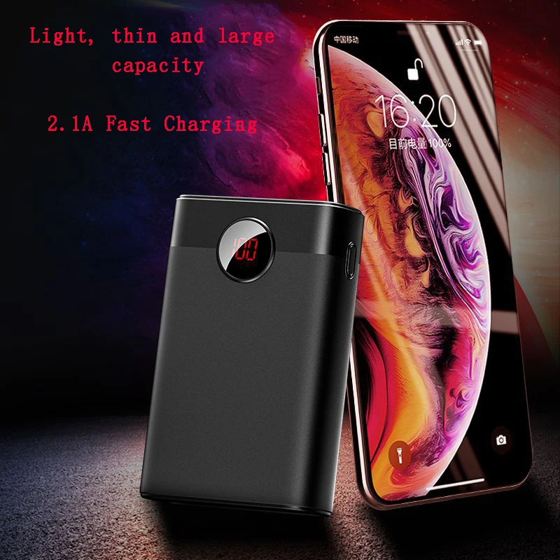 Xiaomi power Bank 30000 мАч цифровой дисплей аксессуары для телефонов Двусторонняя Быстрая Зарядка батарея банк аксессуары для телефонов Аккумулятор