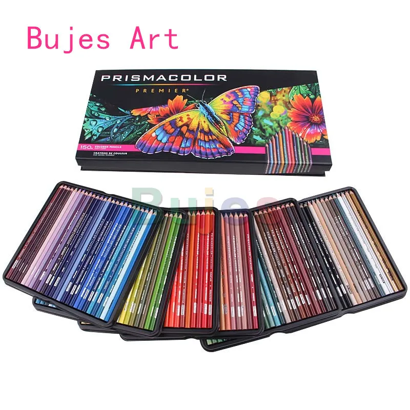 США 150 цвет Санфорд карандаши для рисования масляный карандаш 3 8 мм мягкий