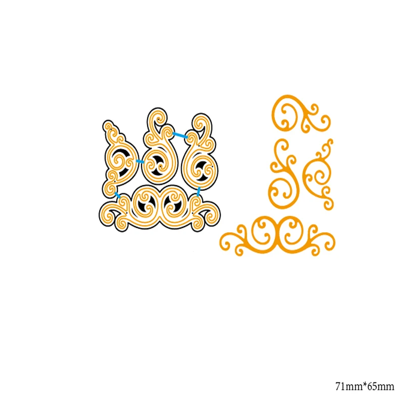 

Combination pattern cutting mold DIY scrapbook album decoration supplies clear stamp mold paper card