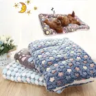 Лежанка для собак, коврик, одеяло для домашних питомцев, одеяло для кошек, утолщенная кровать для щенков, диван, подушка, чехол для сна
