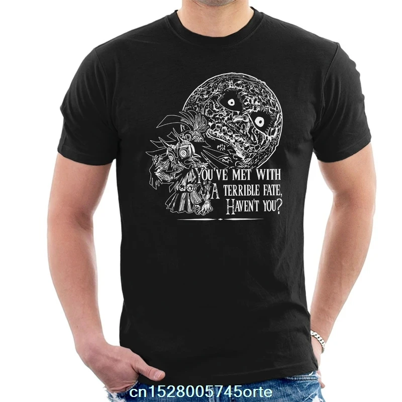 Забавный принт 2020 camiseta Legend Of Zelda ужасная судьба маска маджора Мужская футболка 100%
