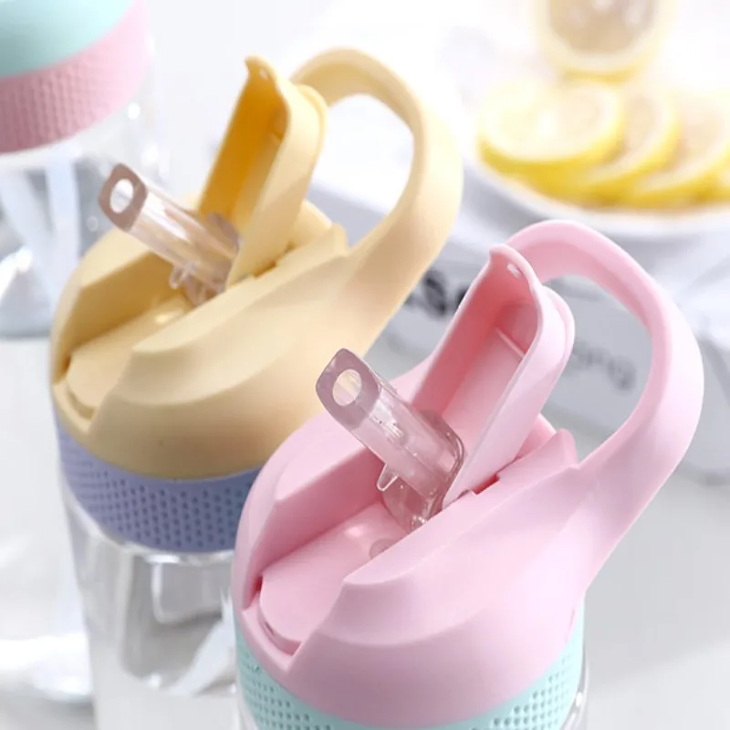 Уличная бутылка для воды с соломинкой спортивные бутылки герметичная