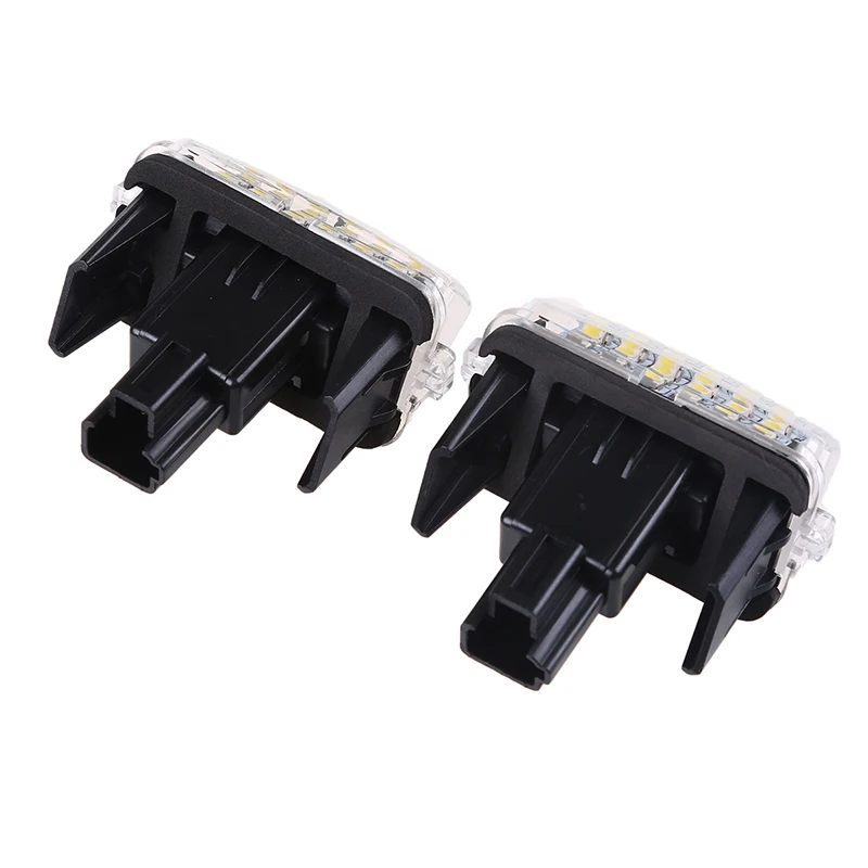 Автомобильный светодиодный светильник POSSBAY для номерного знака 2 шт. 12 В 18 SMD лампа