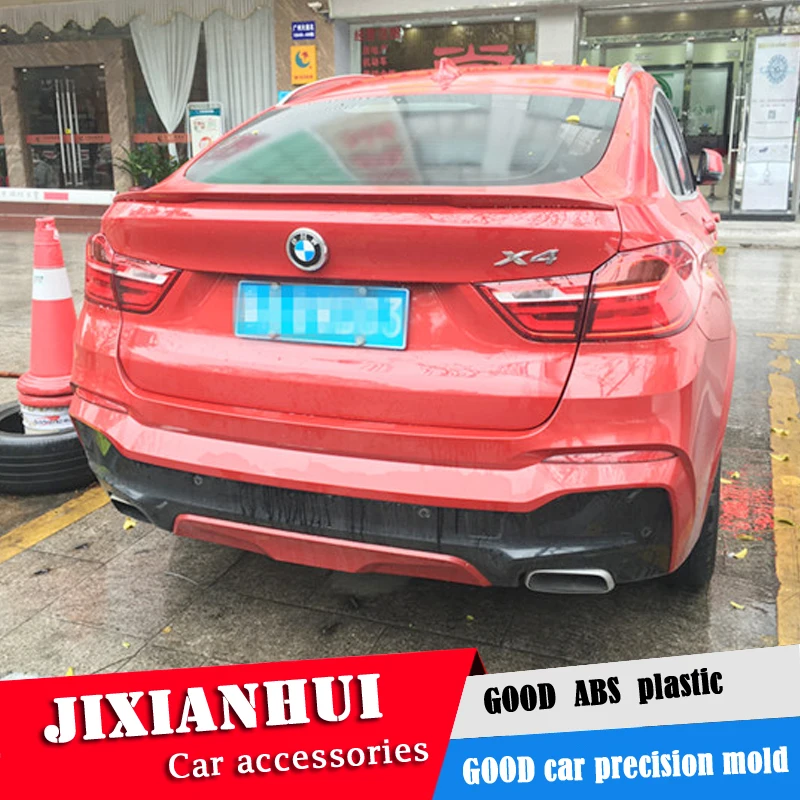 Спойлер для F26 X4 2015-2017 BMW спойлер из АБС-пластика цветной задний крыла автомобиля |