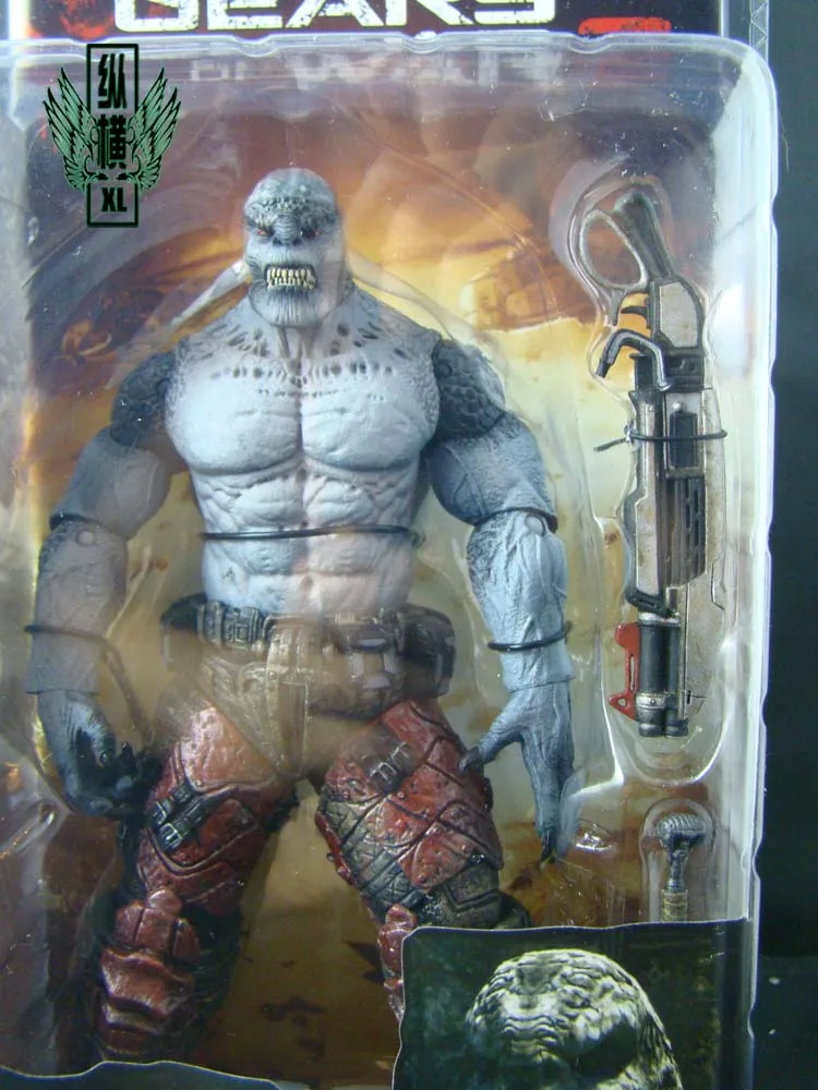 gears of war Locust Grenadier NECA оригинальные новые модели куклы 7 дюймов