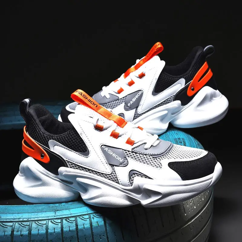 

Runnning Men Sports Boots Couples Leather Sneakers Mini Mens Sport Shoes Plateform Mens Running Trainers Tennis