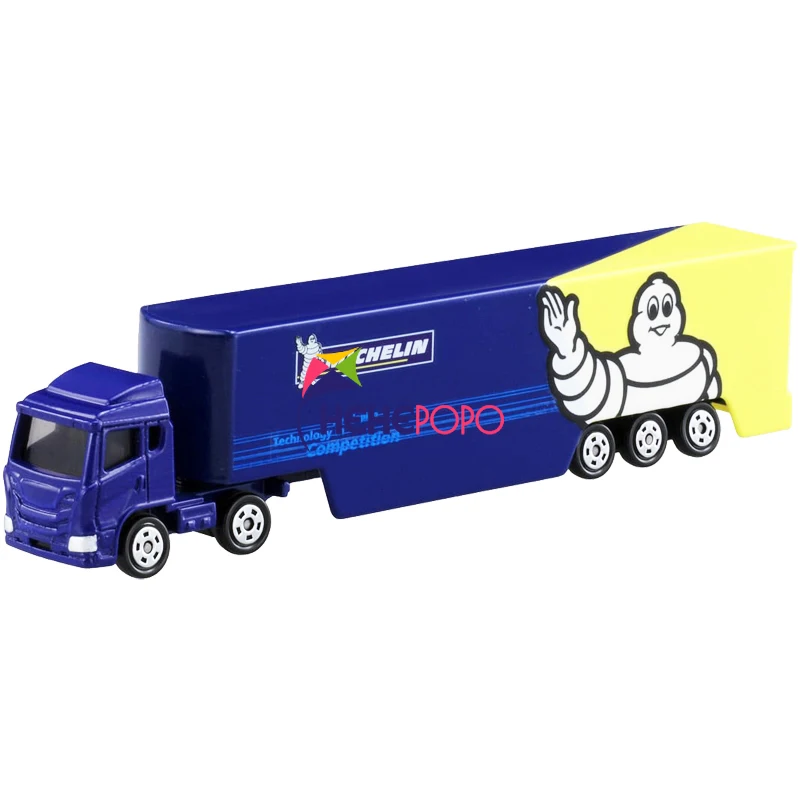 

Collectibles Takara Tomy Tomica No.135 798316 Michelin Motor Transport Truck 15cm Long Metal Diecast Miniature Vehicle Model