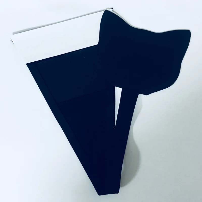 OLOMLB кружевные сексуальные дамские трусики с кошачьими сердечками Невидимые