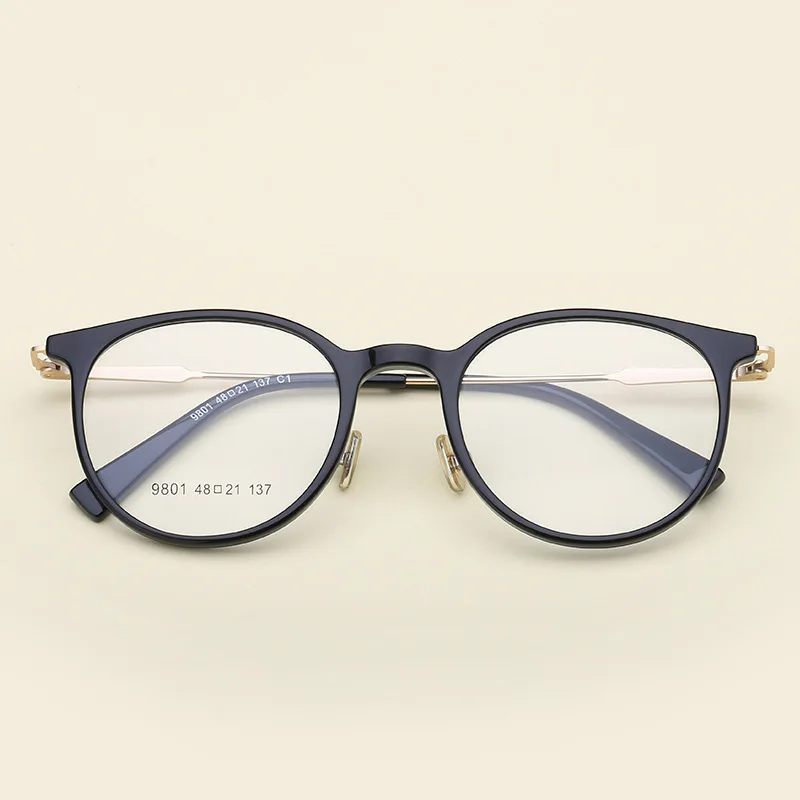 Ultem прозрачные круглые очки для женщин и мужчин оптические в оправе при