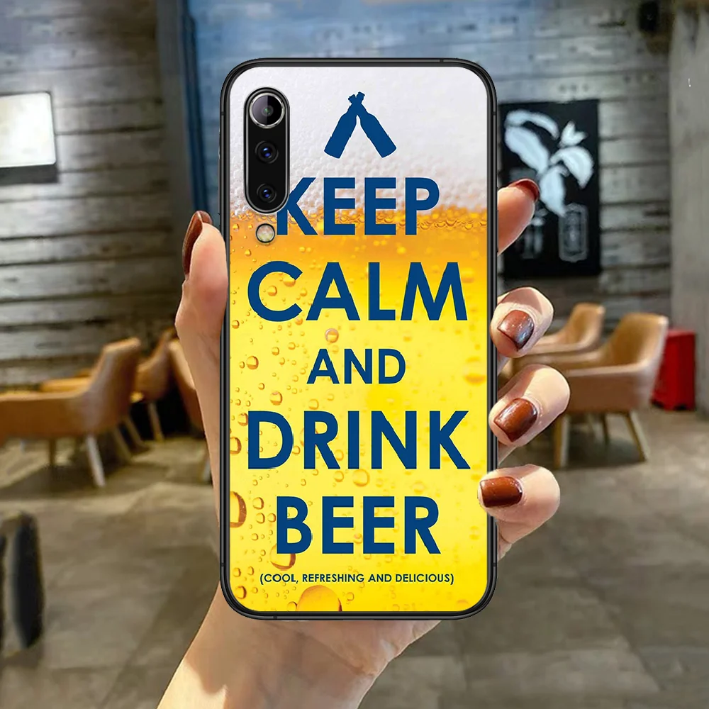 

Ricard Phone Case Cover For XIAOMI Redmi Note K 4 5 6 7 8 9 10 20 30 3 A X Pro Ultra black Bumper 3D Coque Soft Back Pretty