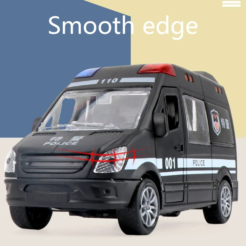 Миниатюрный обучающий инерционный автомобиль пожарная машина скорой помощи