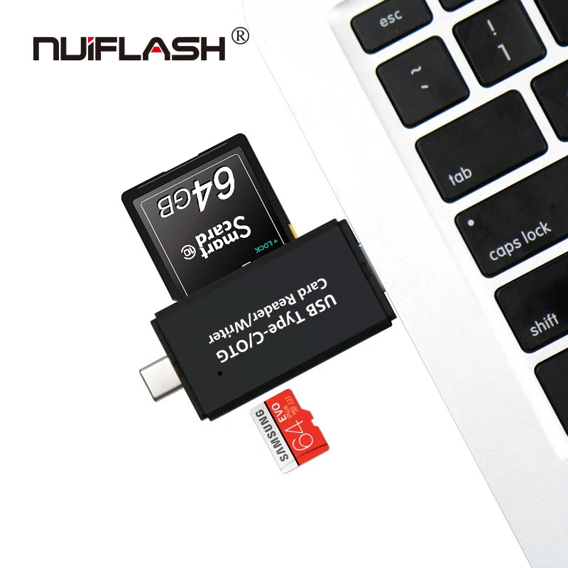 

USB 3,0 OTG Type C Micro SD/TF