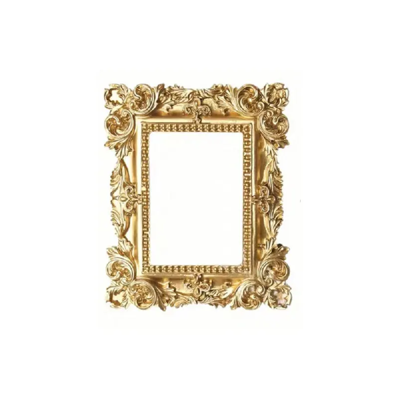 

Retro Photo Frame Gold Picture Frame Home Decor Photography Props MINI Wedding Pictures Frames Gifts Desk Decoration Ornament