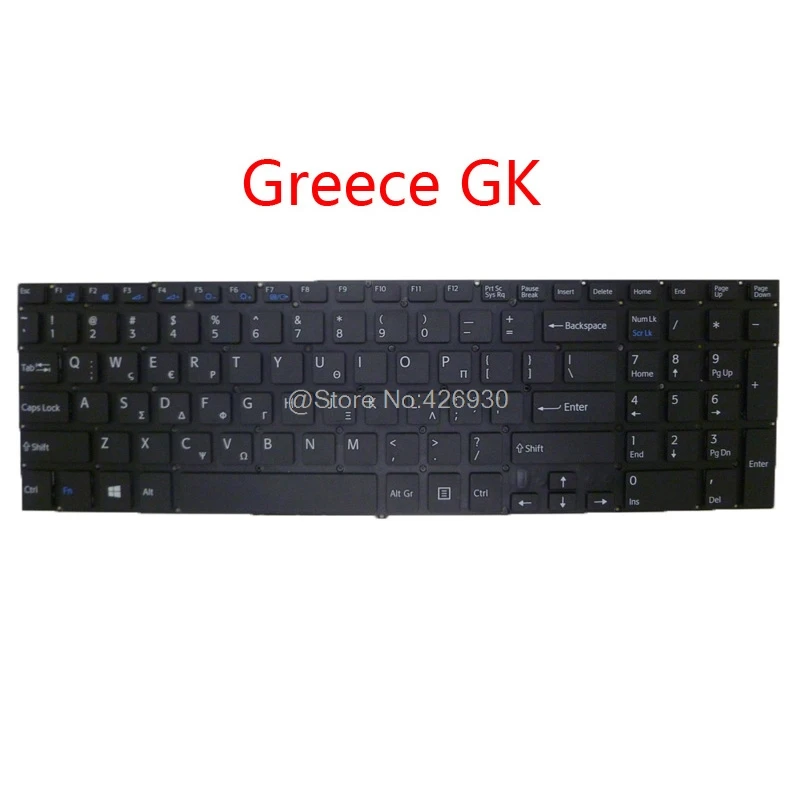 Ноутбук RU UK GK SP IT клавиатура для SONY VAIO SVF152 SVF153 149239621GB 149239591GR 149239561RU 149239671ES 149239661IT