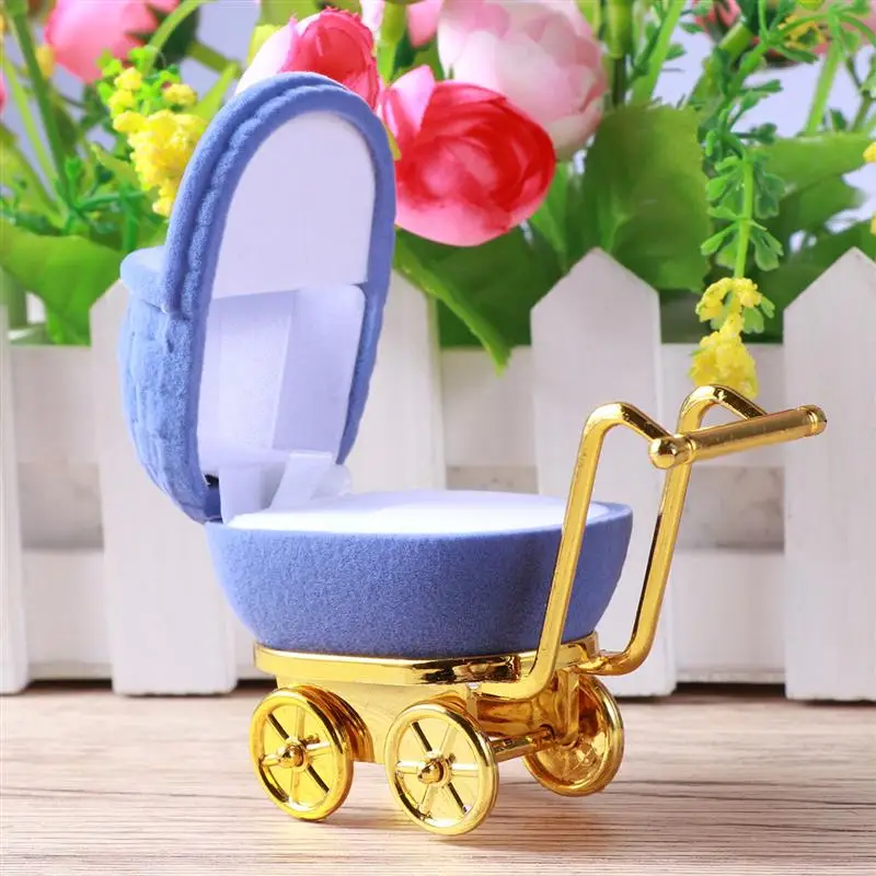 1 шт. коробка для ювелирных изделий в форме корзины фланелевая свадебная