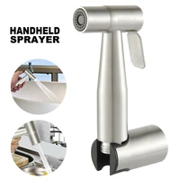 handheld toilet bidet sprayer set kit stainless steel hand bidet faucet for bathroom hand sprayer shower head self cleaning