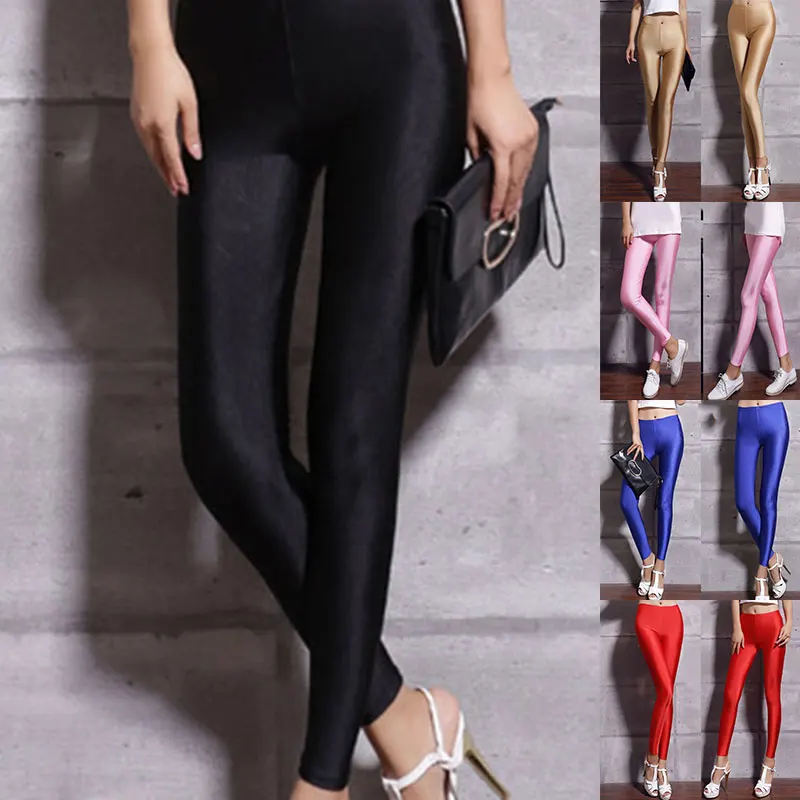 

Women Sexy Glossy Pantyhose Smoothly Elastic Nylon Tights Pole Dance Clubwear Oil Shiny Female Sexy Stockings Hosiery