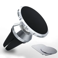 schitec magnetic phone holder in car gps air vent mount magnet stand car phone holder for cell phone for huawei samsung xiaomi