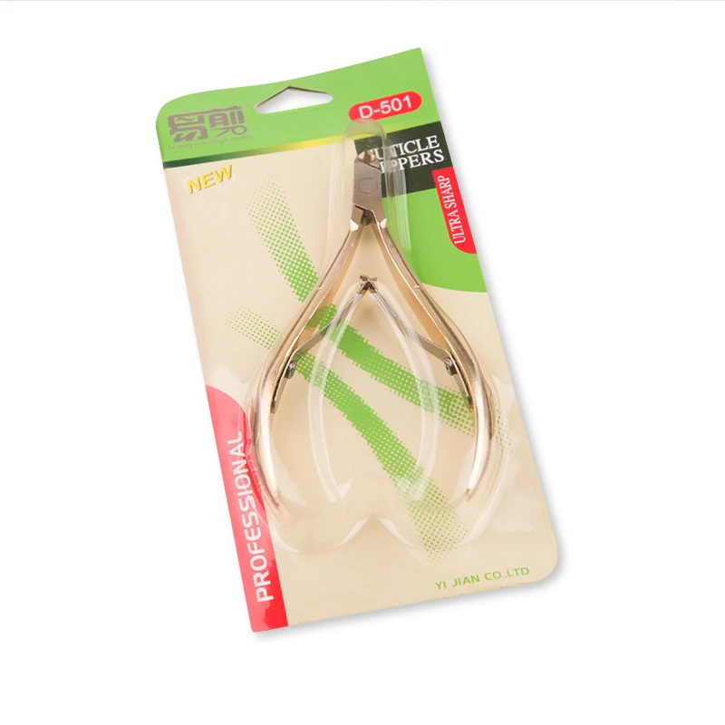 1 шт. щипцы для кутикулы из нержавеющей стали Радужный Пинцет клипер удаления