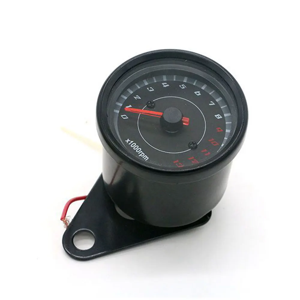 1000 RPM DC 12V Universal Motorcycle Tachometer LED Screen Meter Gauge 13K Speedometer for Honda Yamaha Suzuki | Автомобили и