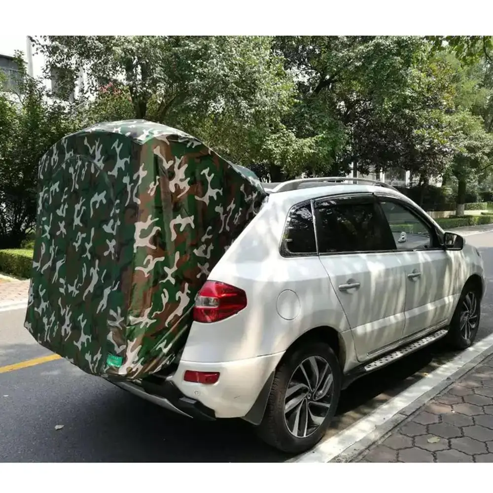 Car tent Temporary Extended Rear Tent Simple Motorhome with Reflective strip Anti-mosquito gauz For Renault Koleos SUV only | Автомобили и