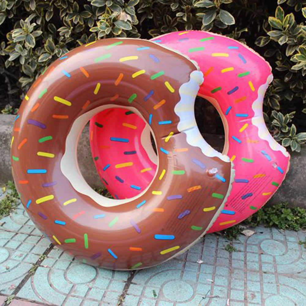Надувные арбуз в форме пончика Плавание ming круг 60 см 70 рост: 80 90 120 для детей и