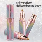 2 в 1 Электрический триммер для бровей безболезненный эпилятор для бровей мини-бритва для бровей Бритва портативное средство для удаления волос на лице для женщин