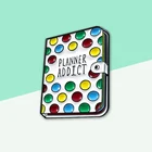 Модная эмалированная брошь в форме книги, значок на булавке, разноцветная брошь в форме книги, аксессуар для учебной работы и джинсовой сумки, 2019 ювелирные изделия