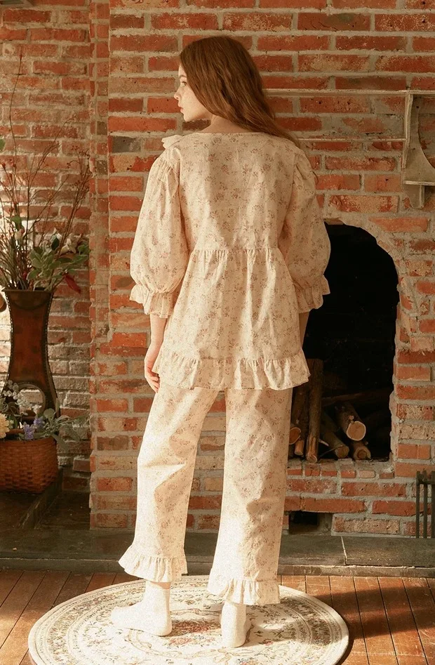 Милые женские кружевные пижамные комплекты принцессы из точки жаккарда ткани.