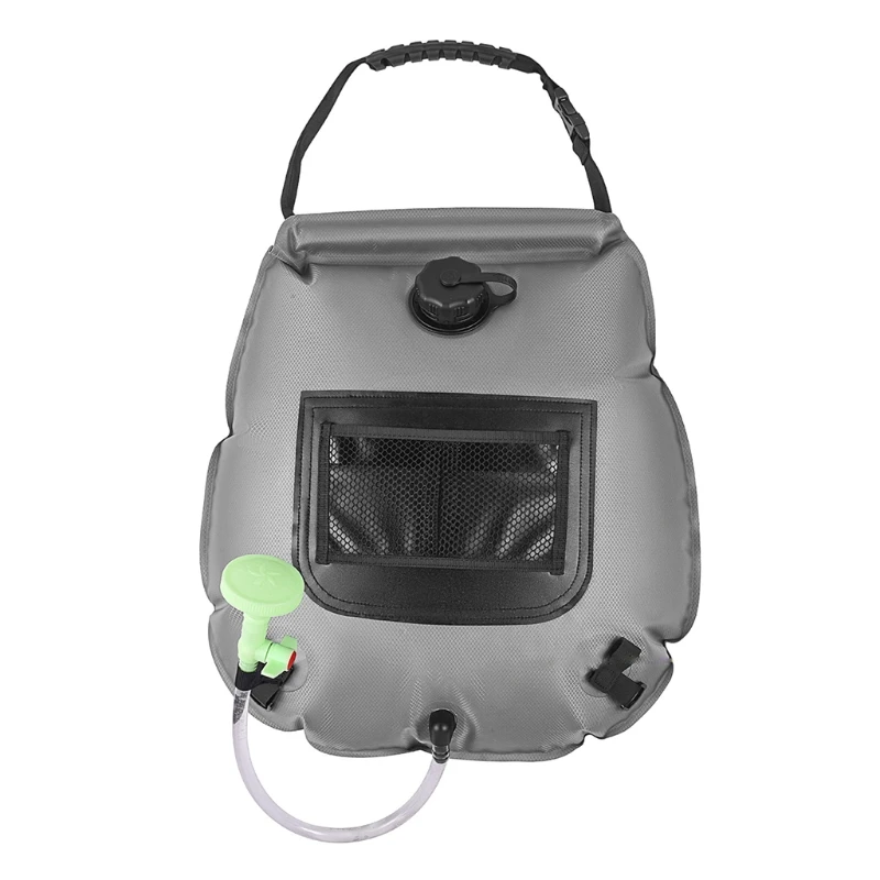 

Solar Camping Shower Bag, Latest 5 Gallons/20L Portable Outdoor Shower Bag with TPU and Eco-Friendly Material for Camp