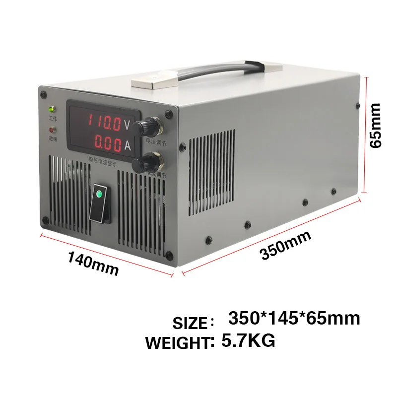 Источник питания высокой мощности с переключением 1500W 1800W 2000W, регулируемый постоянный ток 12В 24В 36В 48В 60В 72В 100В 220В 300В.