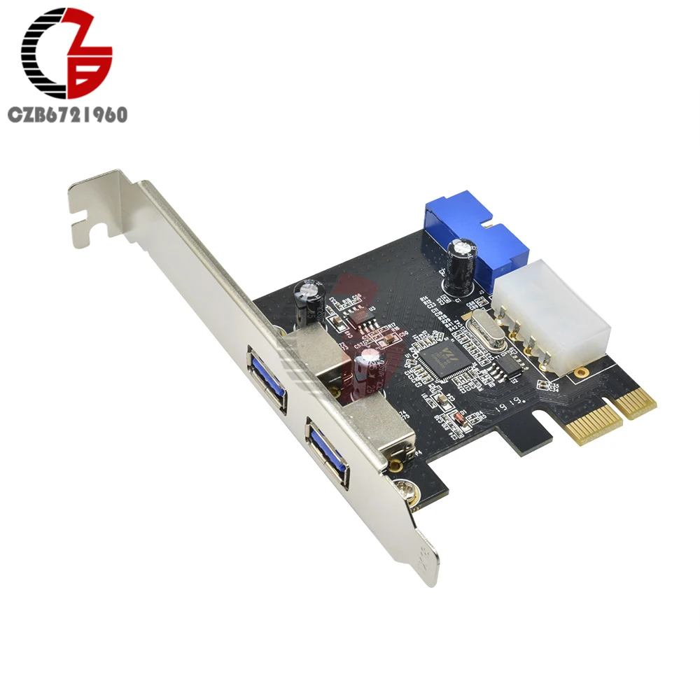 PCI Express USB 2 Порты 3,0 спереди Панель с помощью 4-контактных& 20-контактный Управление адаптер карт