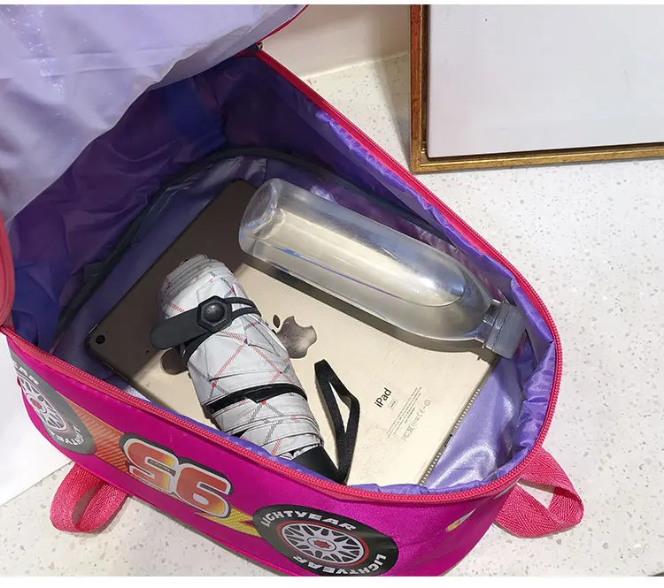 Детский рюкзак с машинками Disney школьная сумка Маккуин для мальчиков и девочек