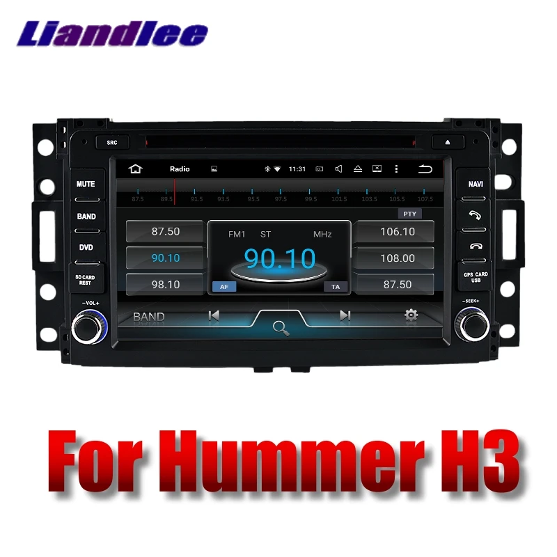 Автомобильный мультимедийный плеер Liandlee NAVI для Hummer H3 2006 ~ 2010 радио с сенсорным