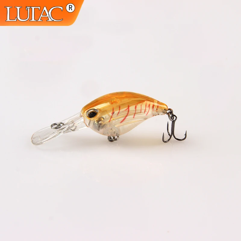 

Lutac Crankbait Fishing Lures Pesca Hard Plastic Artificial Baits Tackle Laser BKK Hook 60mm 5.8g