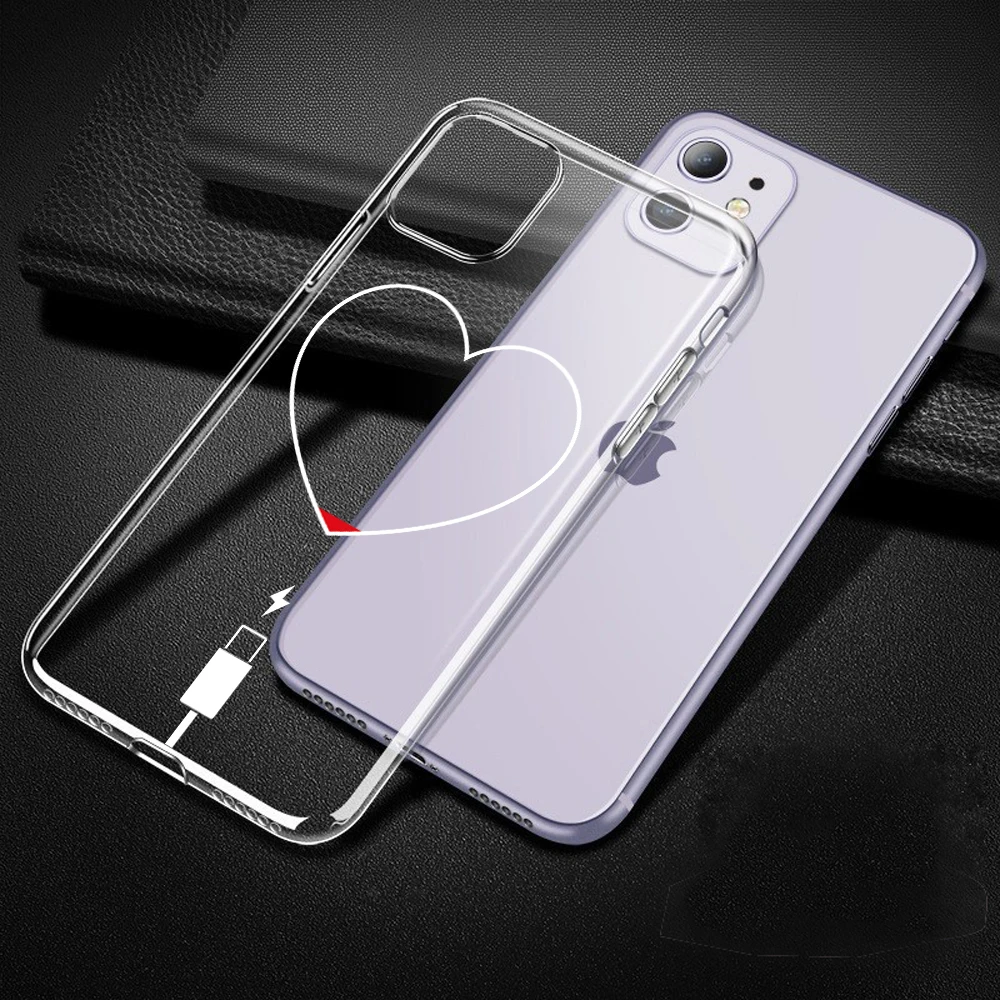 Чехол с изображением сердца для iPhone X, XR, XS, Max, 5, 5S, SE, мягкий ТПУ чехол для Apple iPhone 7, 8, 6, 6S Plus, 11 Pro MAX