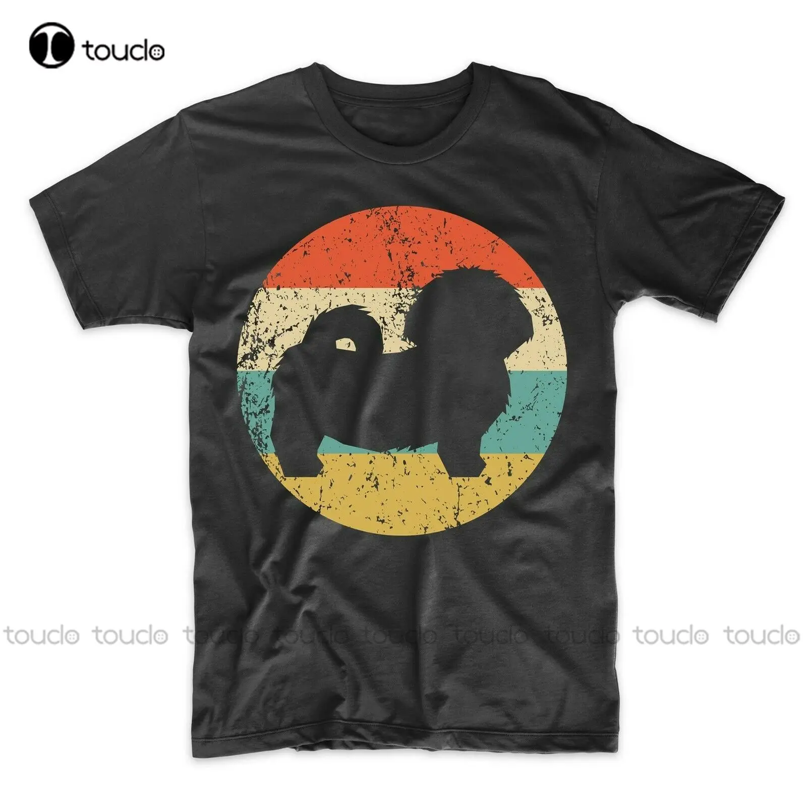 

Shih Tzu Shirt - Vintage Retro Shih Tzu T-Shirt - Dog Silhouette Icon Shirt summer Style Fashion Men Casual Novelty T Shirts