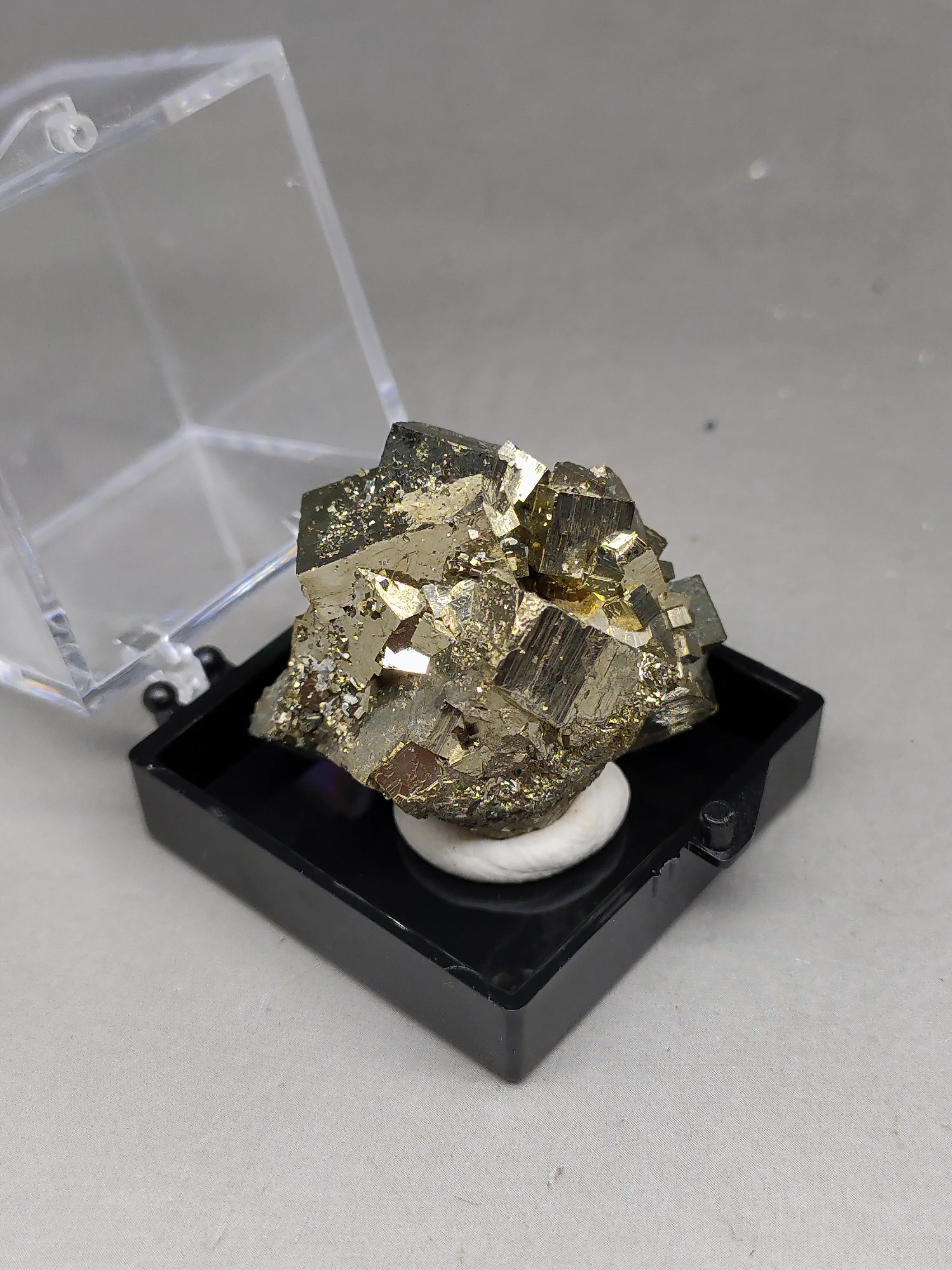 100% натуральный редкий кубический пирит минеральный образец камней и кристаллов