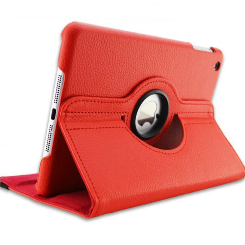 

360Degree Rotating Leather Smart Cover Case for Apple iPad Air 1 Air 2 5 6 New iPad 9.7 2017 2018 5th 6th Generation Coque Funda