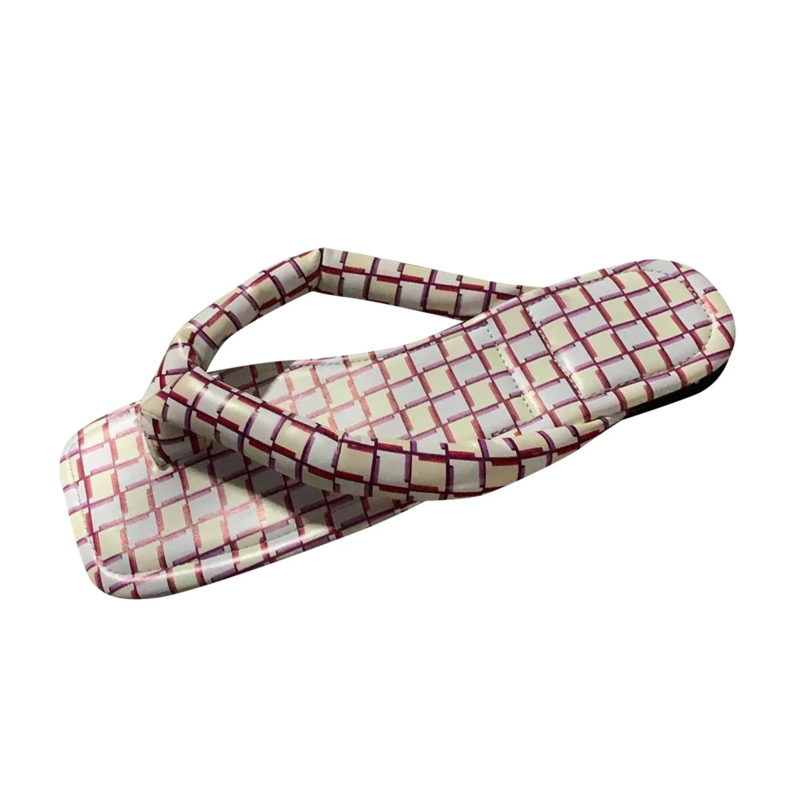 

Summer Women's Flip-flops Open Toe Casual Beach Shoes Flats Slippers Solid color casual sandals slippers Zapatillas sandalias