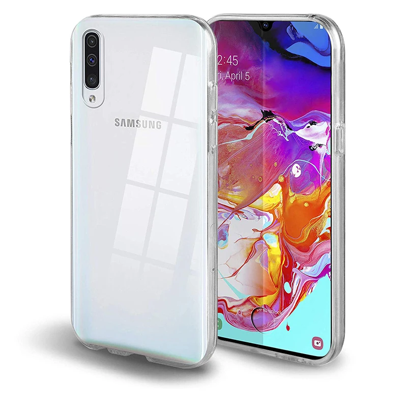 Всего тела 360 чехол для телефона для samsung Galaxy S10 плюс S9 S8 S7 A5 A6 A8 J4 J6 A10 A30 A40 A50 A70 M10 M20 чехол из силикона и термополиуретана