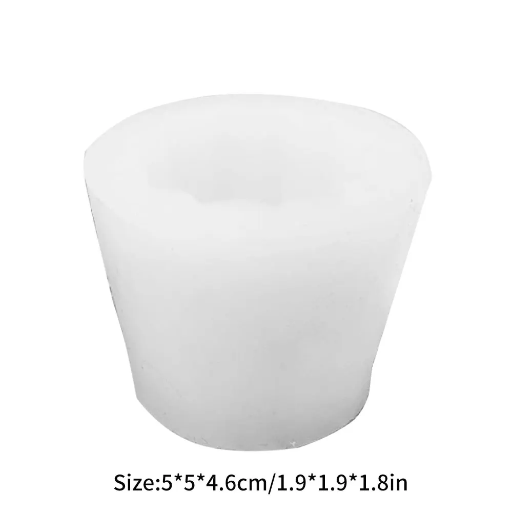 

DIY Candle Moulds Pudding Shaped Silicone Candle Moulds Kit Aroma Candle Making Soap Mold For Handmade Craft Decoration