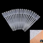 100 шт.лот 0,2 мл1 мл2 мл3 мл пластиковые прозрачные пипетки с ожогами для силиконовой формы, изготовление ювелирных изделий из УФ эпоксидной смолы