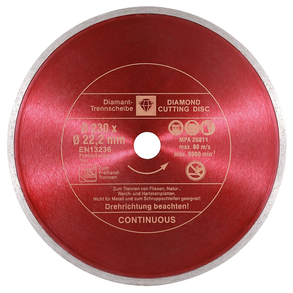 Диск для пилы DB17 с непрерывным ободком диск алмазной резки спеченное Алмазное