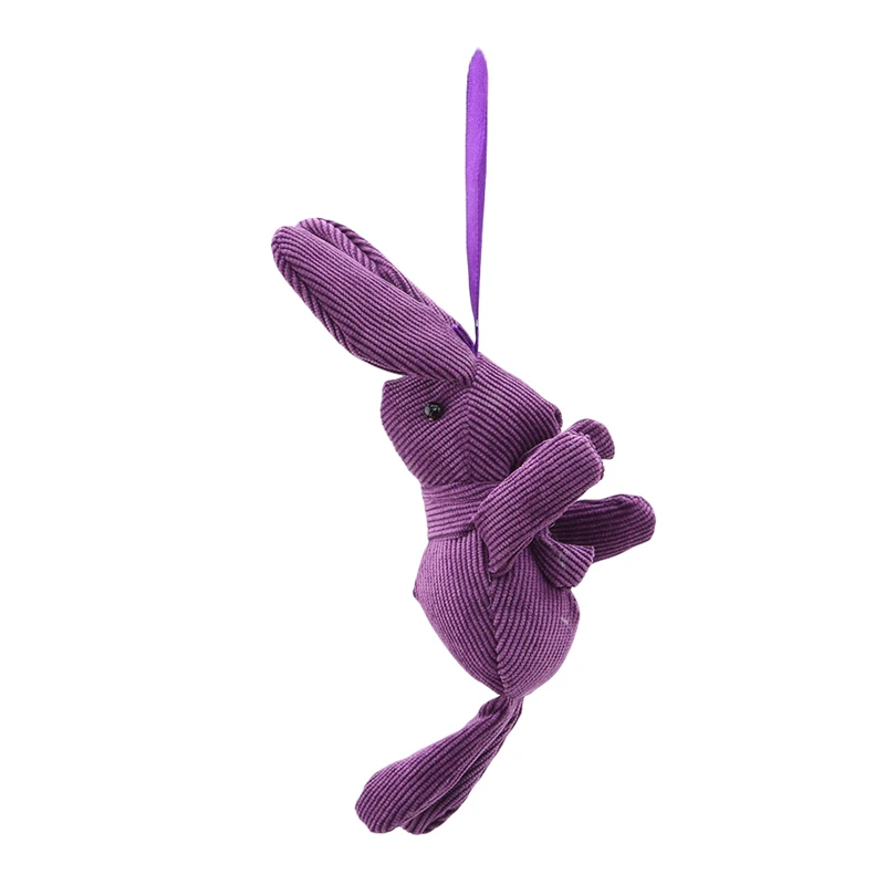 

Cartoon Rabbit Hair Velvet Long Legs Corduroy Rabbit Doll Plush Toy Pendant Bouquet Children Soft Plush Small Pendant Toys