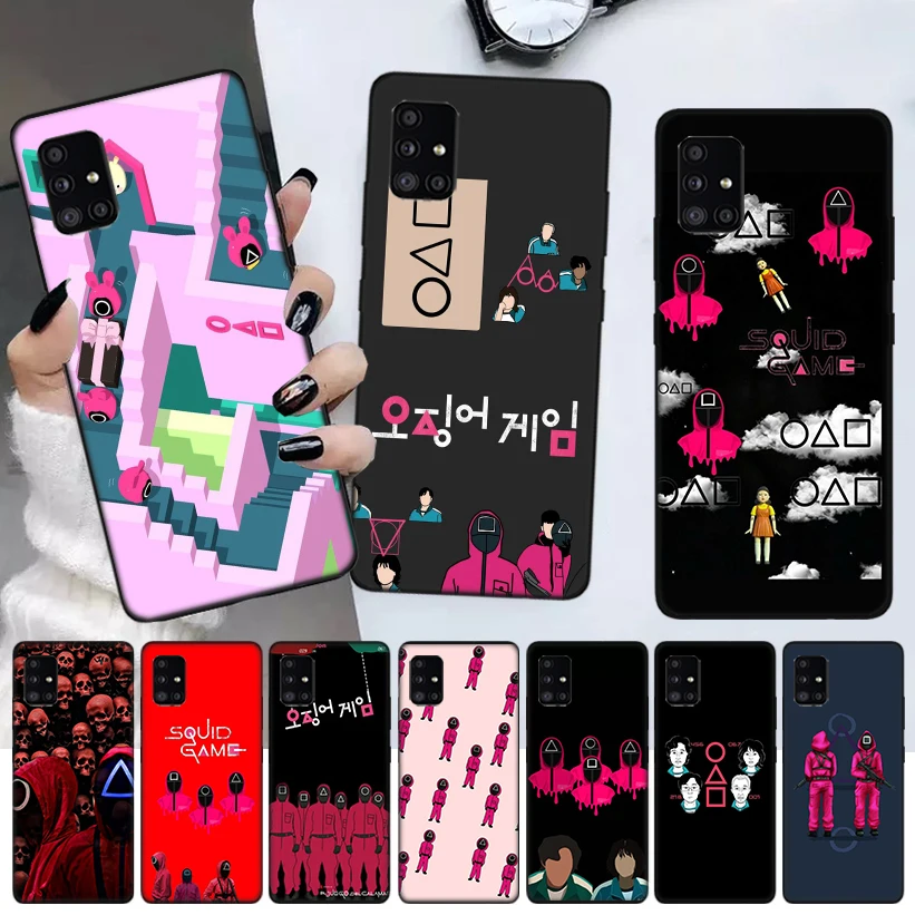 

Korea Squid Game TV 456 Phone Case For Samsung Galaxy A52 A51 A71 A72 A12 A22 A32 A42 A21S A31 A41 A02S A11 A01 A91 Cover Coque