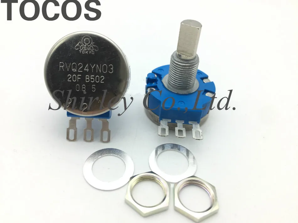 Новинка 100% Оригинальный игровой потенциометр TOCOS RVQ24YN03 20F B103 10K B502 5K с длительным