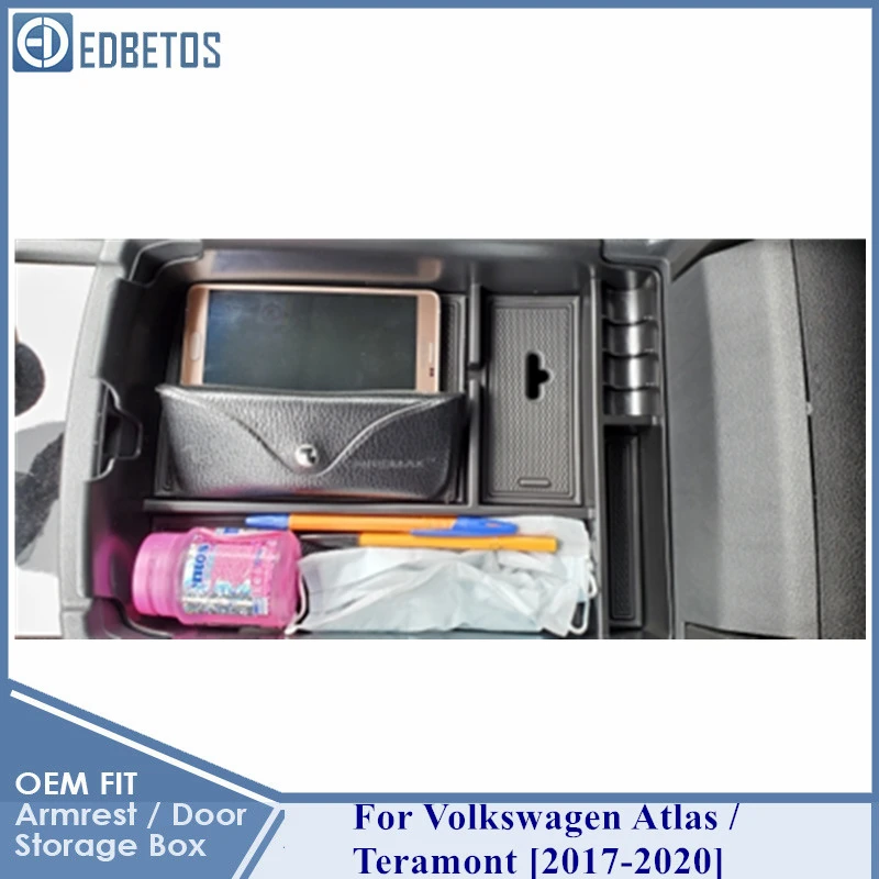 Автомобильная Перчаточная коробка подлокотник для хранения Volkswagen Atlas / Teramont 2017 2018