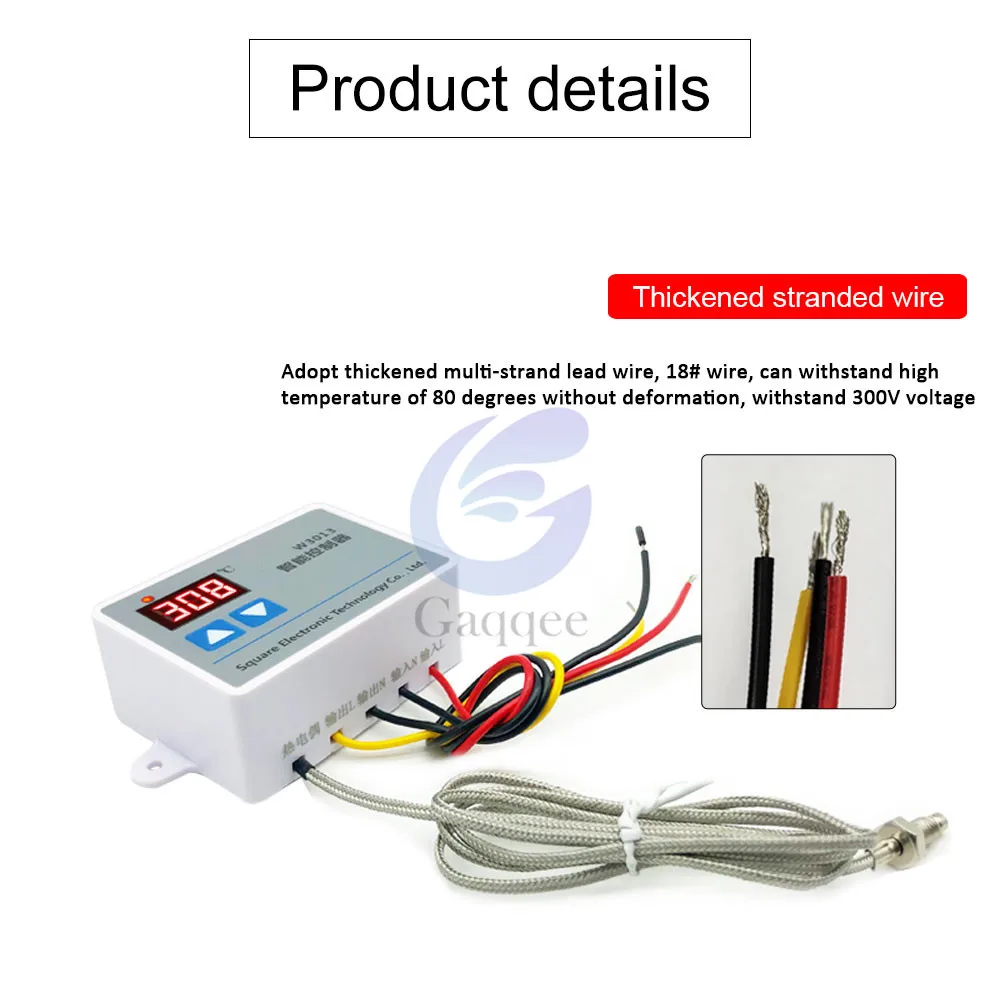 AC 110V 220V Digital Temperature Controller W3013 2200W High for Chassis Equipment | Инструменты