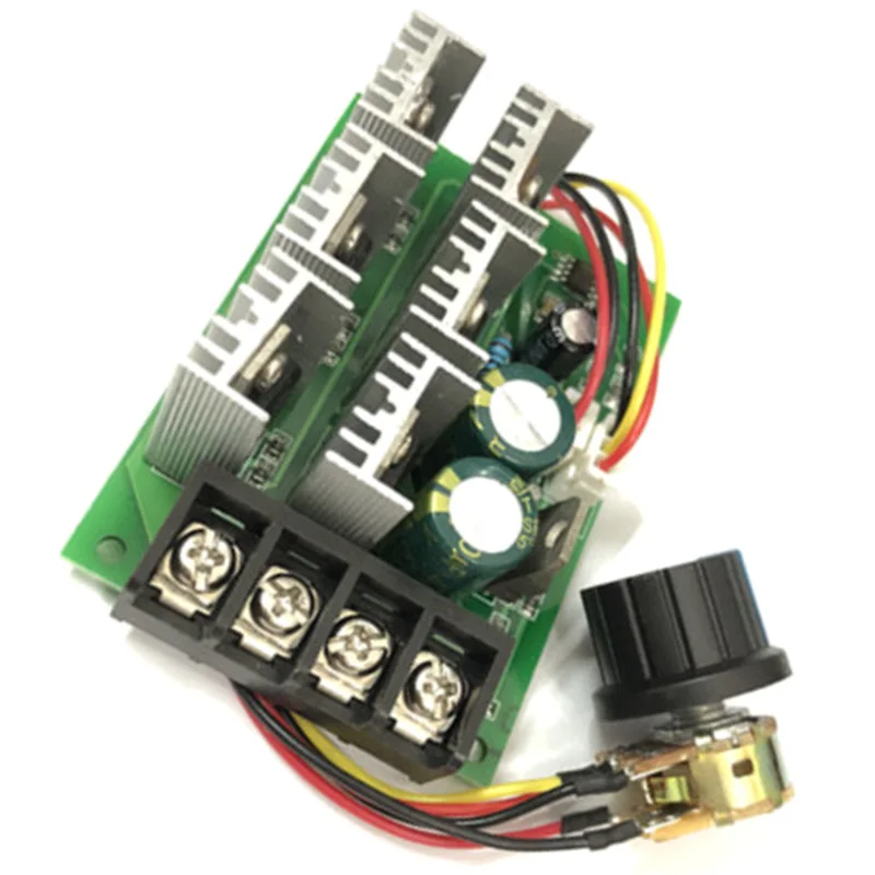 DC 9 55V 40A 2000W ШИМ мотор регулятор скорости насоса Высокая мощность неполюсный